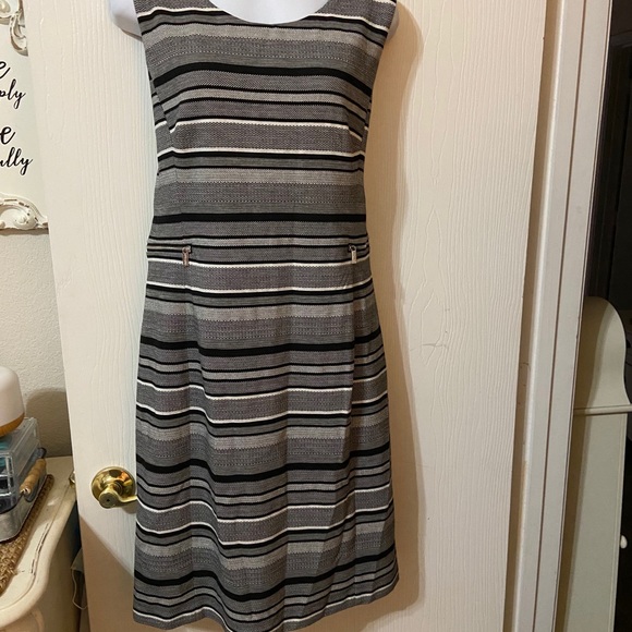 Calvin Klein jacquard sheath size 14 - Picture 3 of 7